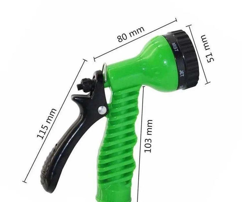 Садовый шланг для полива Xhose 30 м с распылителем