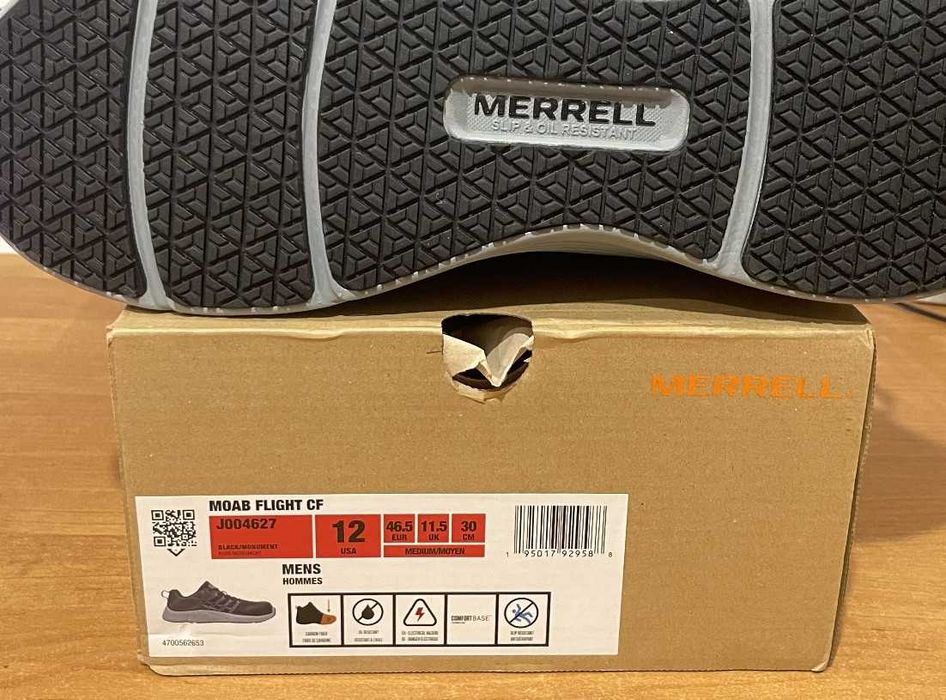 Кросівки чоловічі Merrell Moab Flight Cf US12 30см 46р