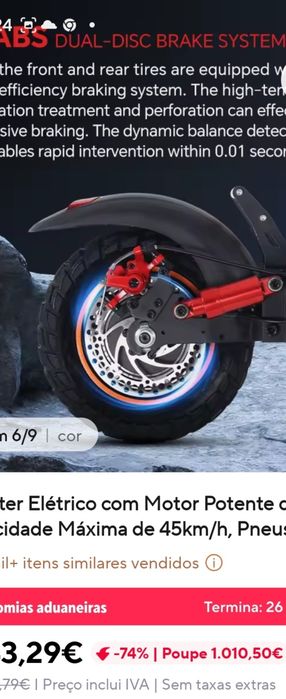 Trotinete eletrica Makeel Mx14 Nova