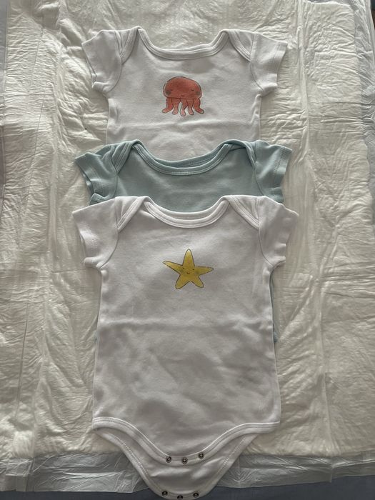 Pack 3 bodys bebe zippy tamanho 12-18 meses