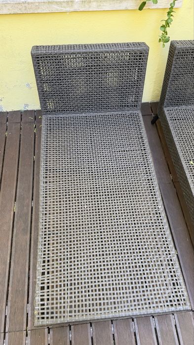 Conjunto de espreguiçadeiras