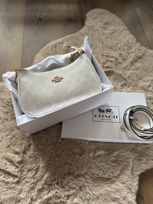 Coach biała torebka
