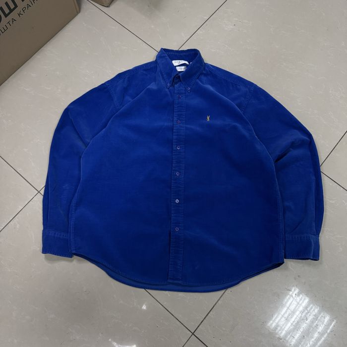 Вельветова сорочка, рубашка YLS  Л-Хл розмір