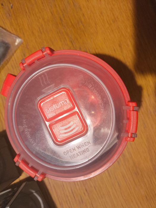 Kubek pojemnik na zupę do mikrofalówki sistema nowy