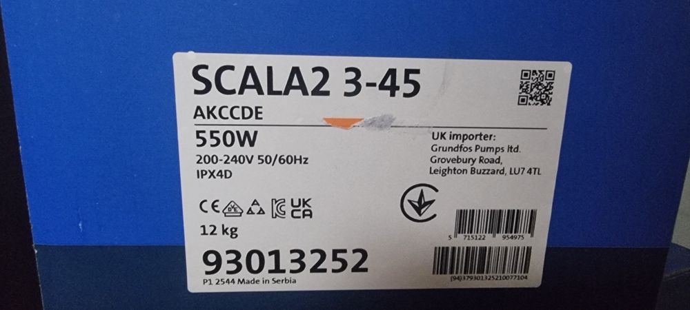 Hydrofor Scala 2 nowy