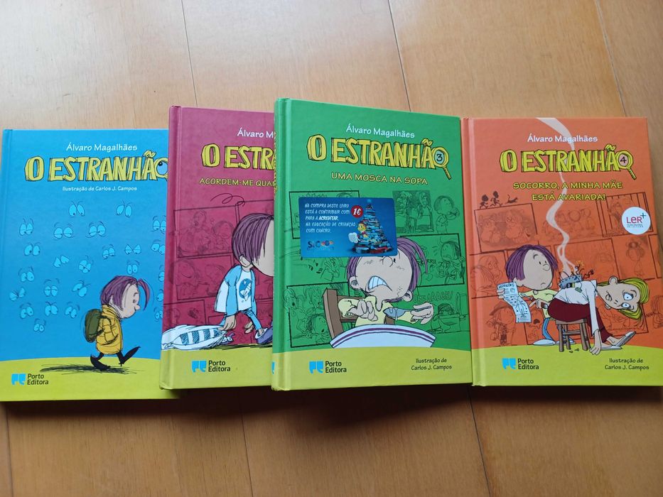 Livros - coleção O Estranhão
