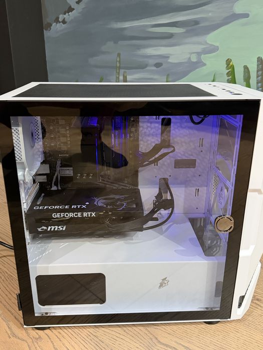 Ігровий ПК Ring (RTX 5050 8gb, Ryzen 5 5500, 16gb, 512ssd) Гарантія