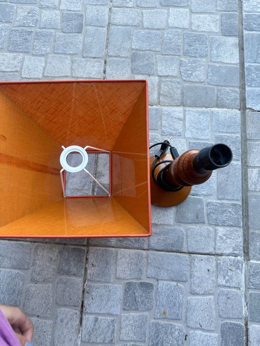 Candeeiro abajur + suporte