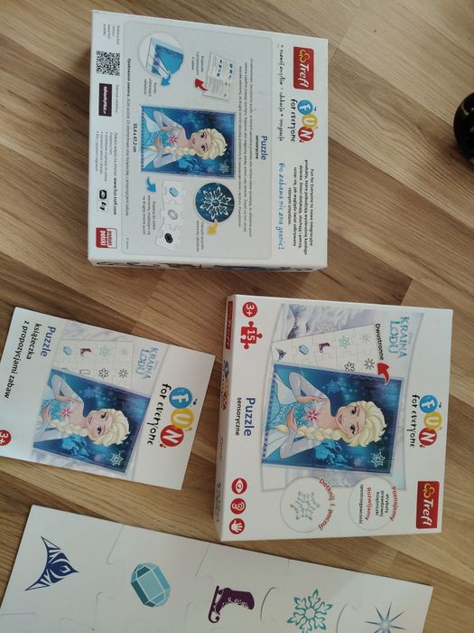 Trefl puzzle sensoryczne, kraina lodu, Elsa