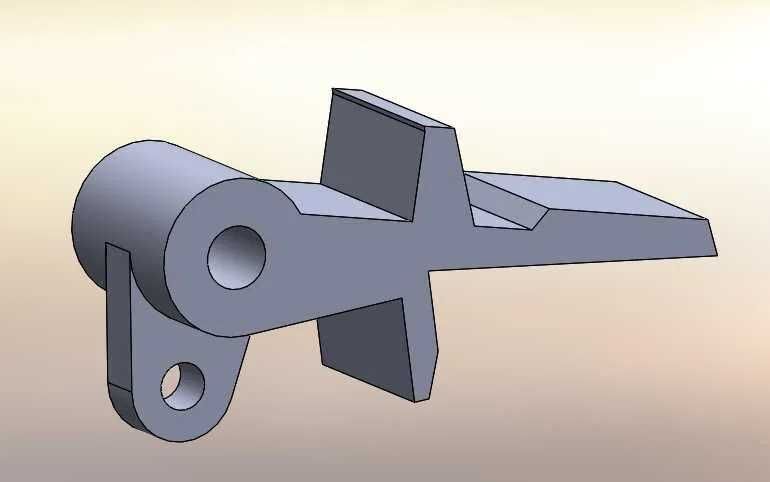 Dźwignia ramienia gramofonu Unitra