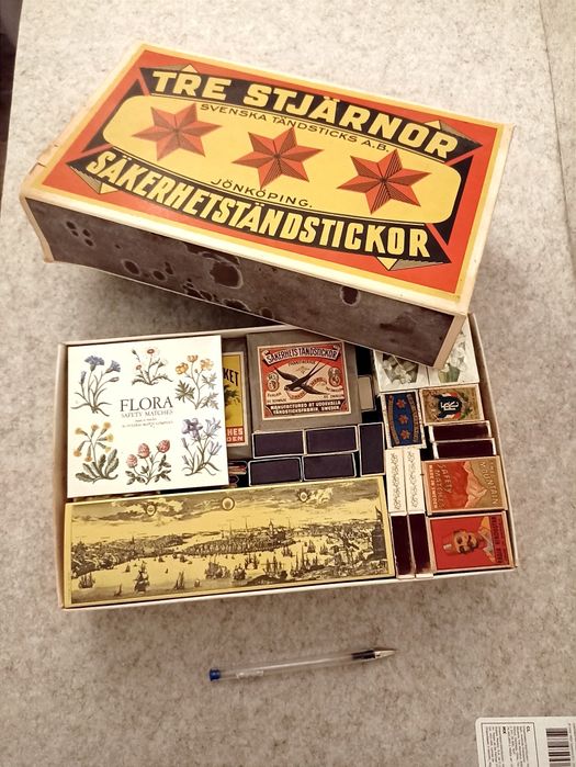 Zapałki kolekcjonerskie, vintage, PRL, retro