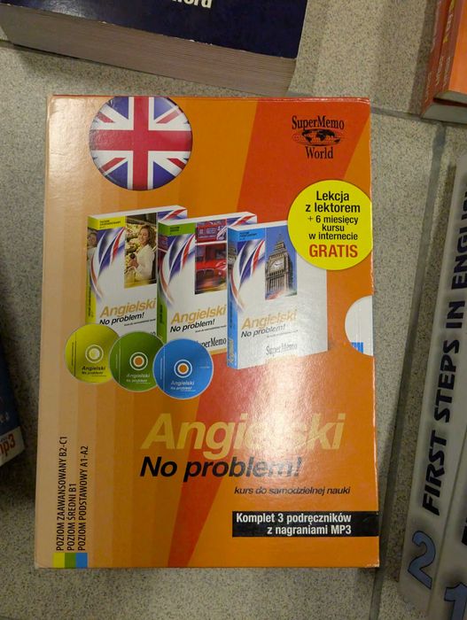 Angielski No problem Supermemo 3 kursy A1-C1