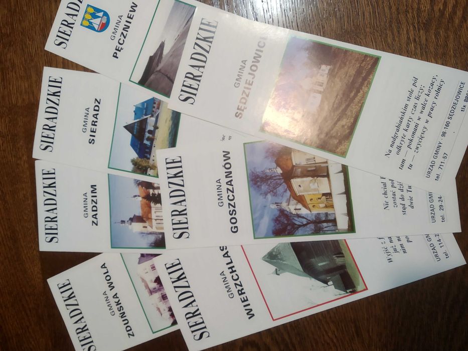Folder turystyczny - województwo sieradzkie