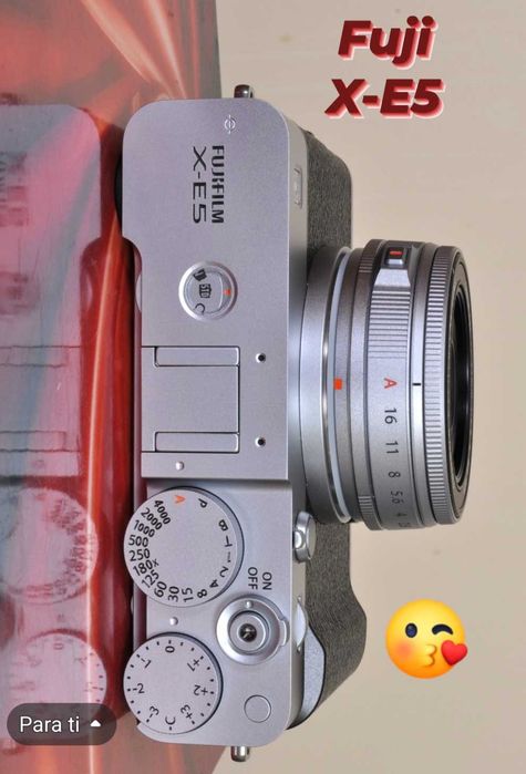 Fuji X-E5 + XF 23mm F: 2.8 WR. Novo. Fatura, garantia 3 anos