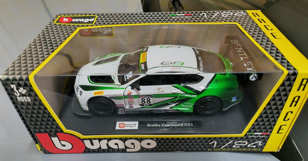 BBURAGO BENTLEY Continental GT3 1:24 Burago