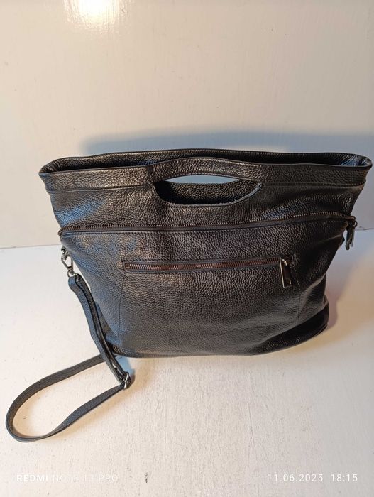 torebka skórzana Laura Biaggi