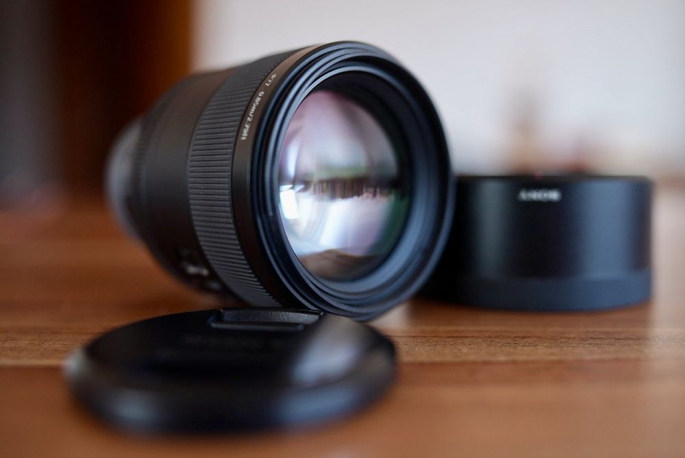 Lente Sony GM 85mm 1.4
