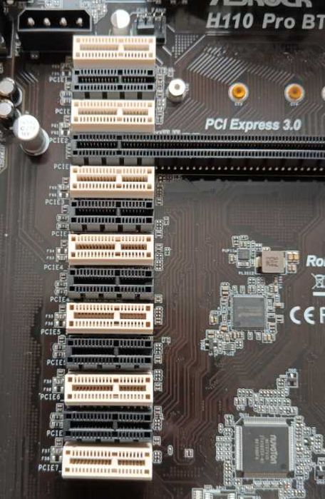 Материнская плата ASRock H110 Pro + процессор + память