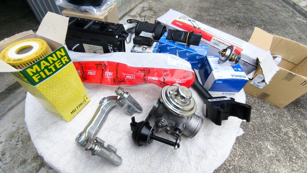 Turbo original e varias peças e acessórios Audi 1.9 TDI AGR