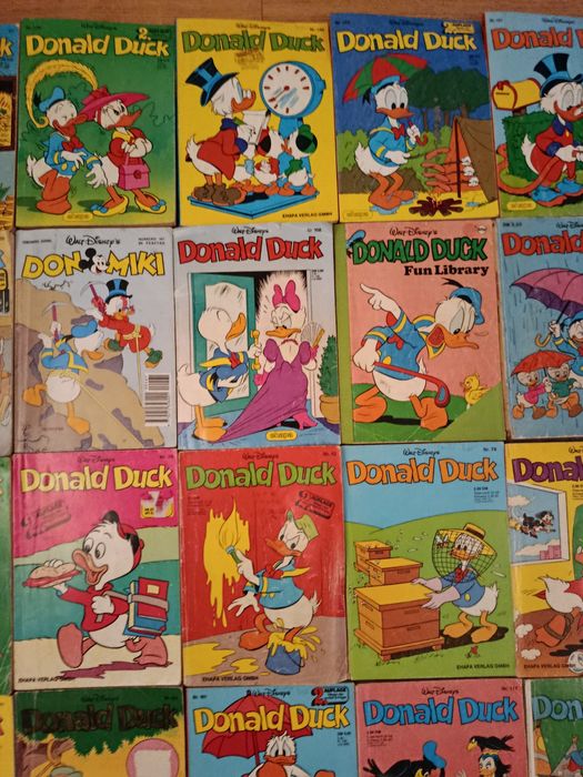 Donald Duck 42 komiksy. Lata 80-te.Małe wydanie