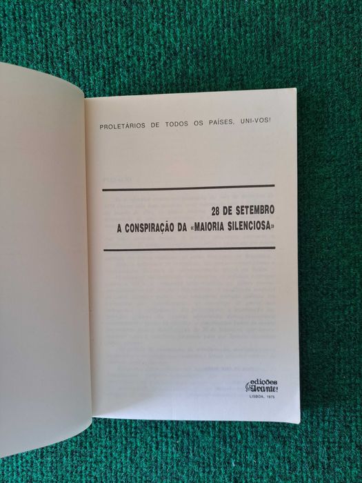 28 de Setembro - A Conspiração da "Maioria Silenciosa"