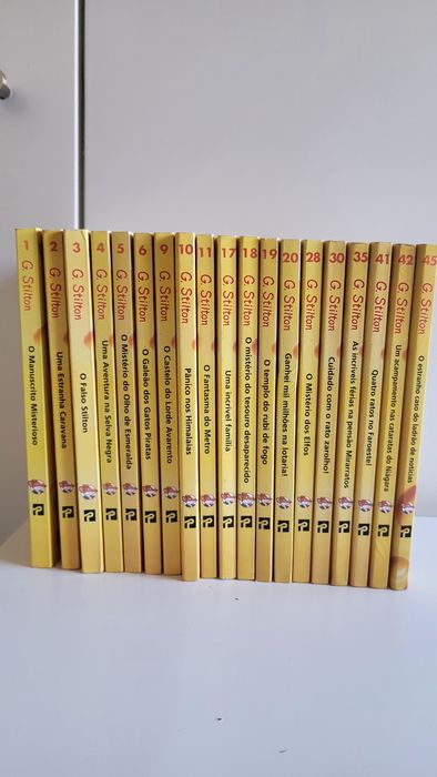 Livros Gerónimo Stilton