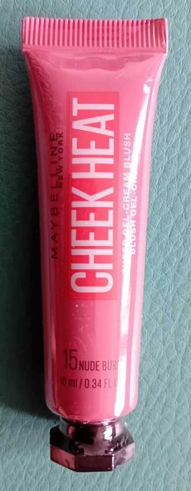 Maybelline - róż do policzków Cheek Heat, 10ml (15 Nude Burn)