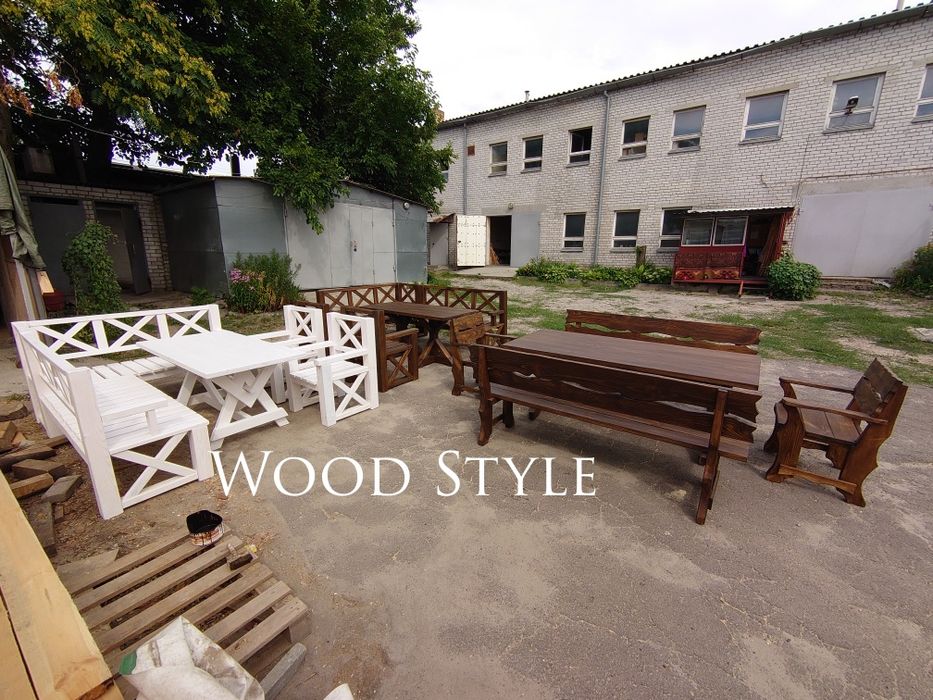 Садовая мебель . Стол . Лавочка . Кресло .