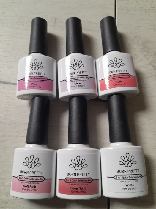 Zestaw 6 lakierów żelowych born pretty 6x10ml