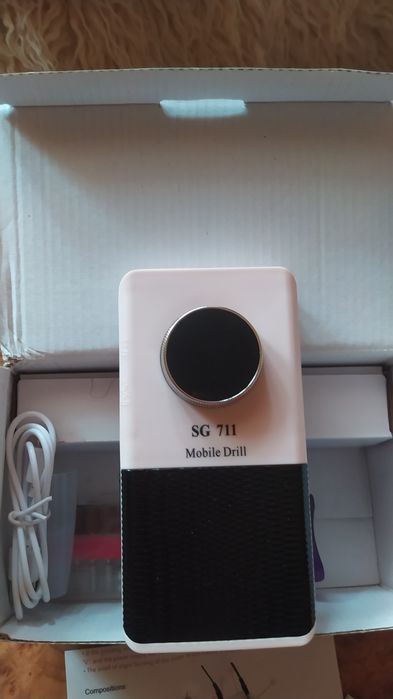 Фрезер для маникюра. Новый.В упаковке. Скорость45000об.