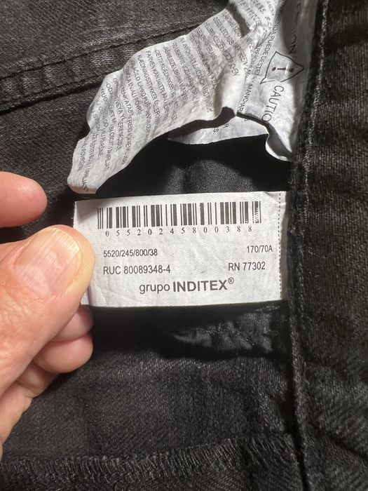 Джинсы женские чёрные Zara