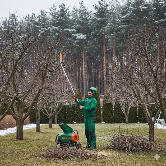 Санітарна/аварійна обрізка дерев, подрібнення гілок, корчування пнів