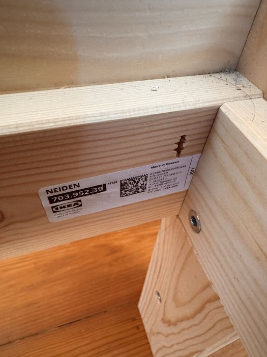 Cama e colchao ikea como novos 140x200
