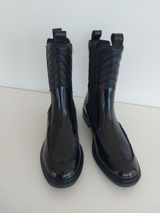 Buty botki skórzane Sergio Bardi w rozmiarze 38 Nowe