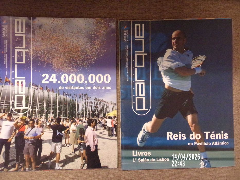Parque das nações - 11 revistas - 100€