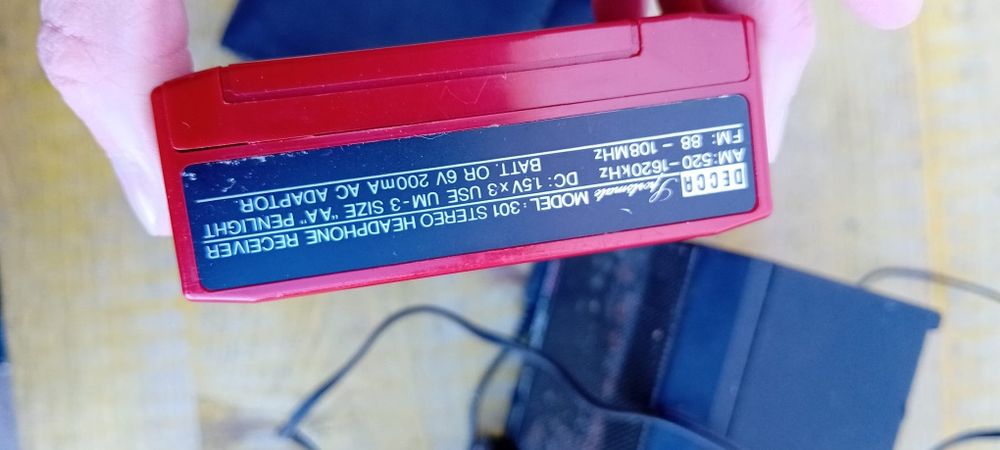 Rádio DECCA + colunas