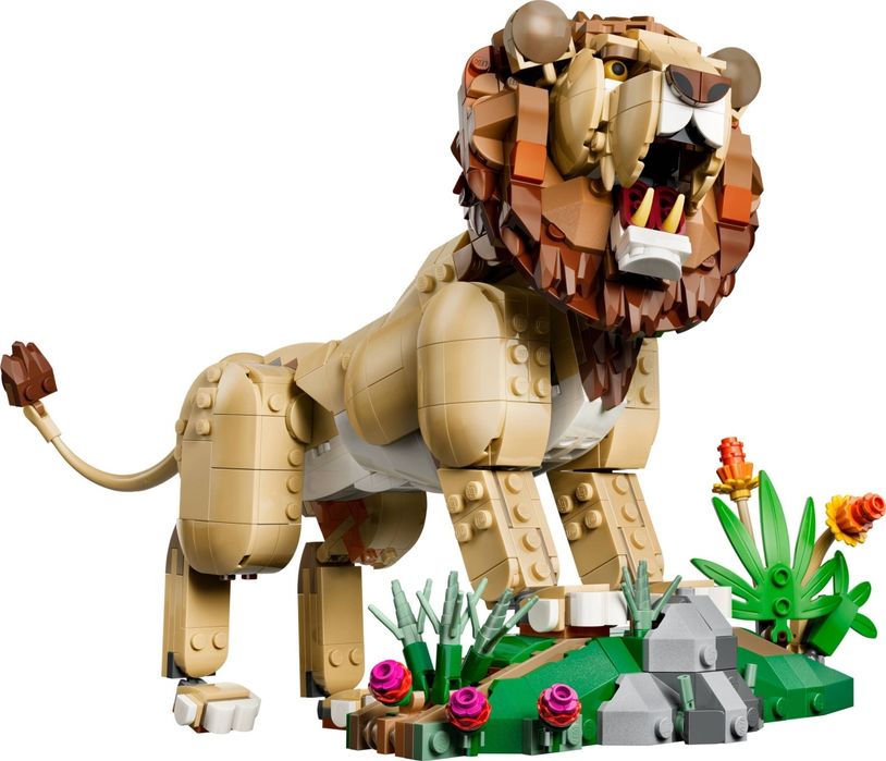 LEGO® Creator 3-in-1 31386 Дикі тварини: Величний лев (Wild Animals: Majestic Lion)