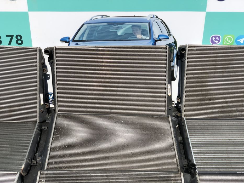 радиатор passat b6 golf 5 skoda a5 touran caddy jetta гольф шкода а5