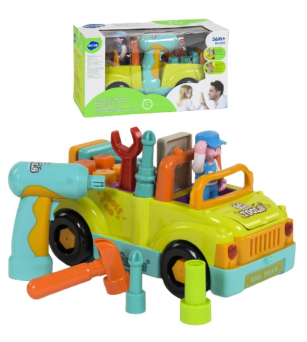 Дитяча машинка супер майстер, конструктор на шурупах, ваговозик,