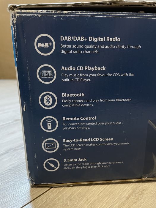 Radio sieciowe Majority oakington DAB+, Fm, Bluetooth, CD