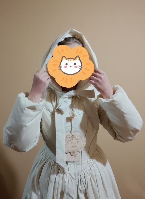 Пуховик. Пухове пальто LaceMade.