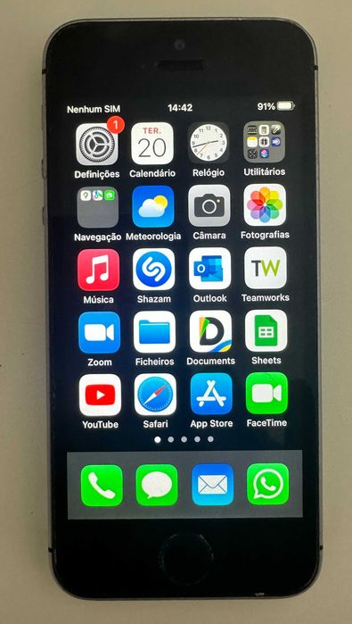 iPhone SE 64 GB | 1.ª Geração (A1723) | Space Gray