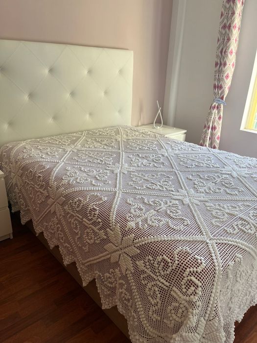 Colcha em crochê