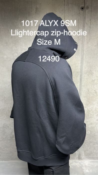 Зіпка 1017 ALYX 9SM lightercap zip hoodie, size M: 12 490 грн