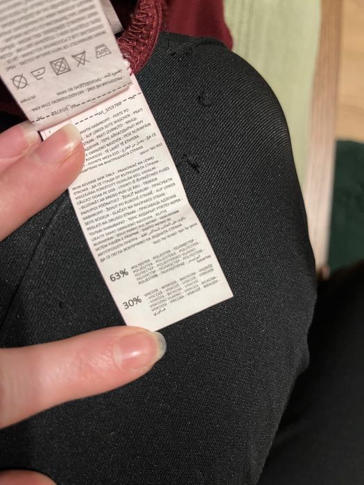 Burgundowa bluzka hispzanka