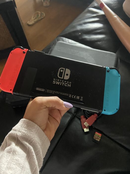 Nitendo switch + 5 jogos