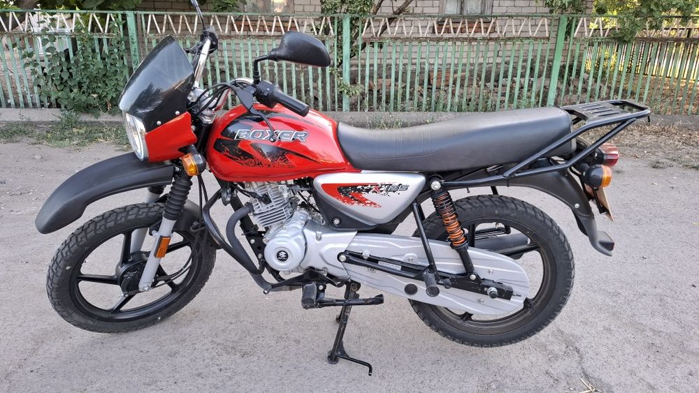 Глушитель Bajaj Boxer BM125 X, 150 Х баджадж боксер