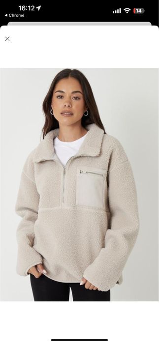 Толстовка шерпа threadbare