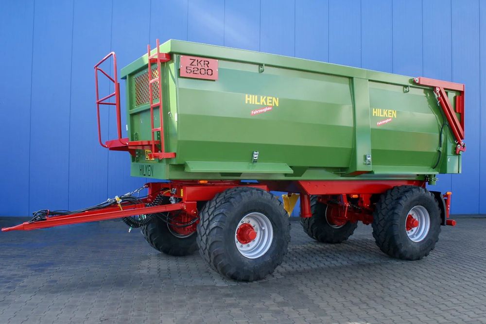 HILKEN MKZ 5500 przyczepa rolnicza / wywrotka skorupowa  wywrotka skorupowa