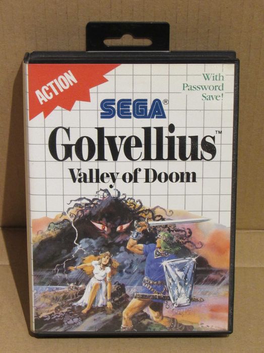 Jogo Sega Master System Golvellius Valley of Doom